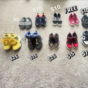 Barely used, little boys shoes